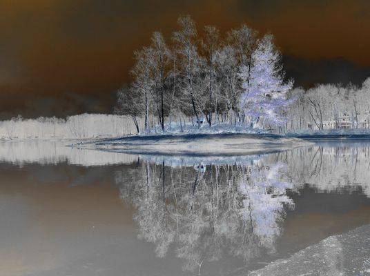 insel auf dem springhorstsee