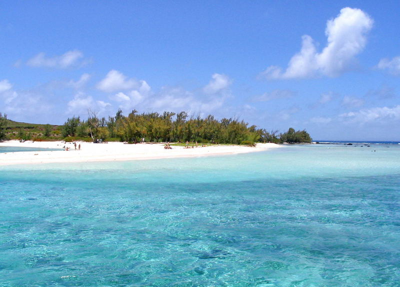 Insel bei Mauritius