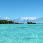 Insel bei Yap Mikronesien