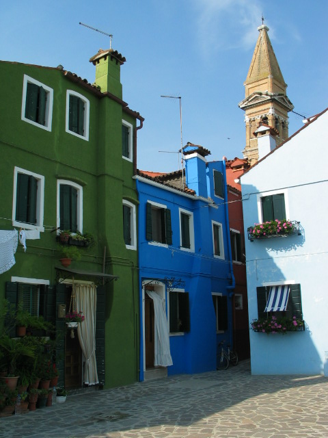 Insel Burano bei Venedig - Mai 2003 - 3