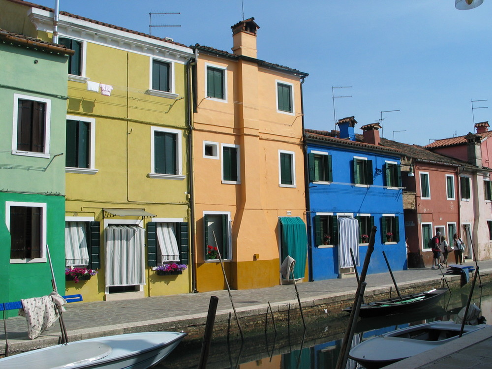 Insel Burano bei Venedig - Mai 2003