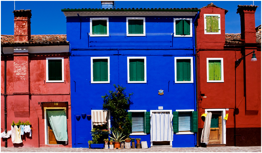 Insel Burano - Ein Farbenrausch vor den Toren Venedigs