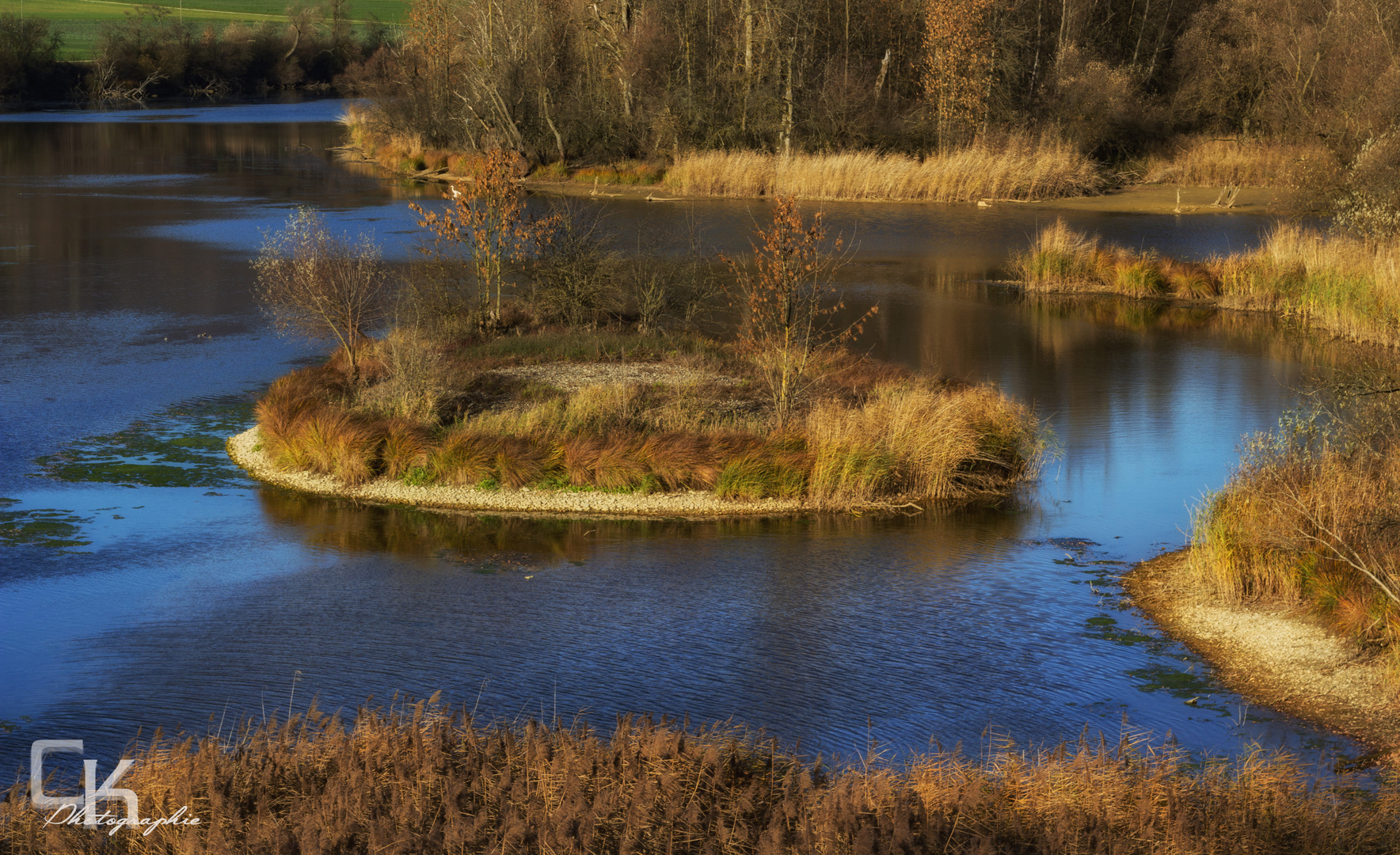 Insel der Ruhe Foto & Bild landschaft, bach, fluss & see, see, teich