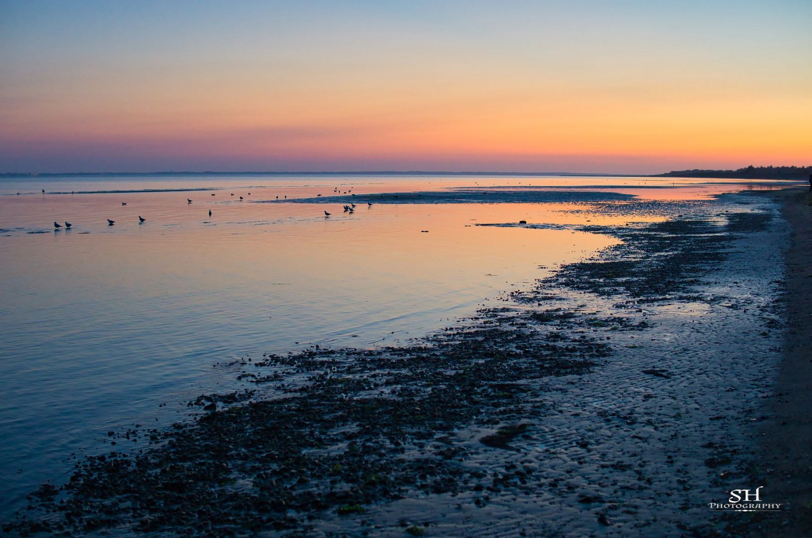 Insel Föhr verabschiedet sich in die Nacht