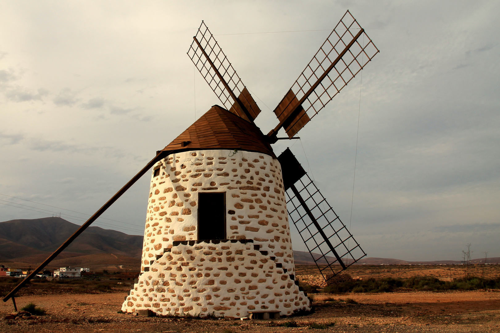 Insel Fuerteventura (E)  -Windmühle-