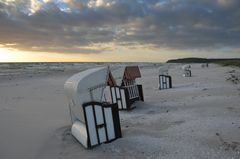 Insel Hiddensee am Abend