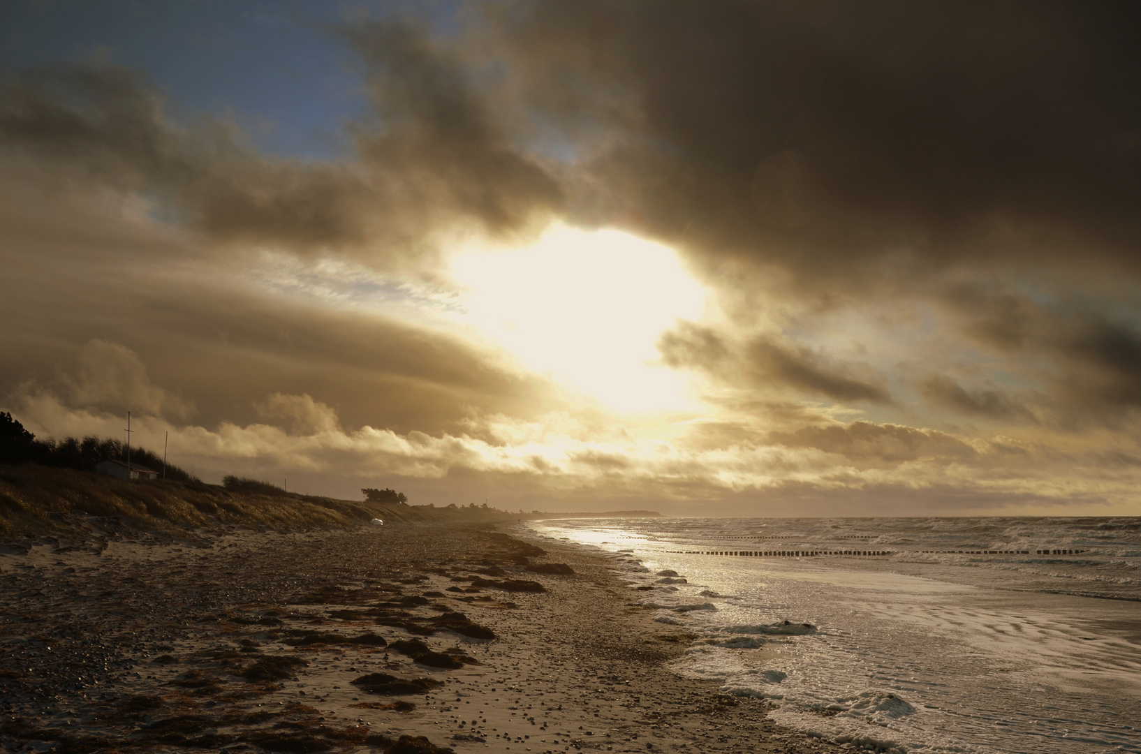 Insel Hiddensee hat viel Wind