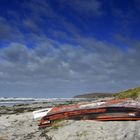 Insel  Hiddensee im Sturm