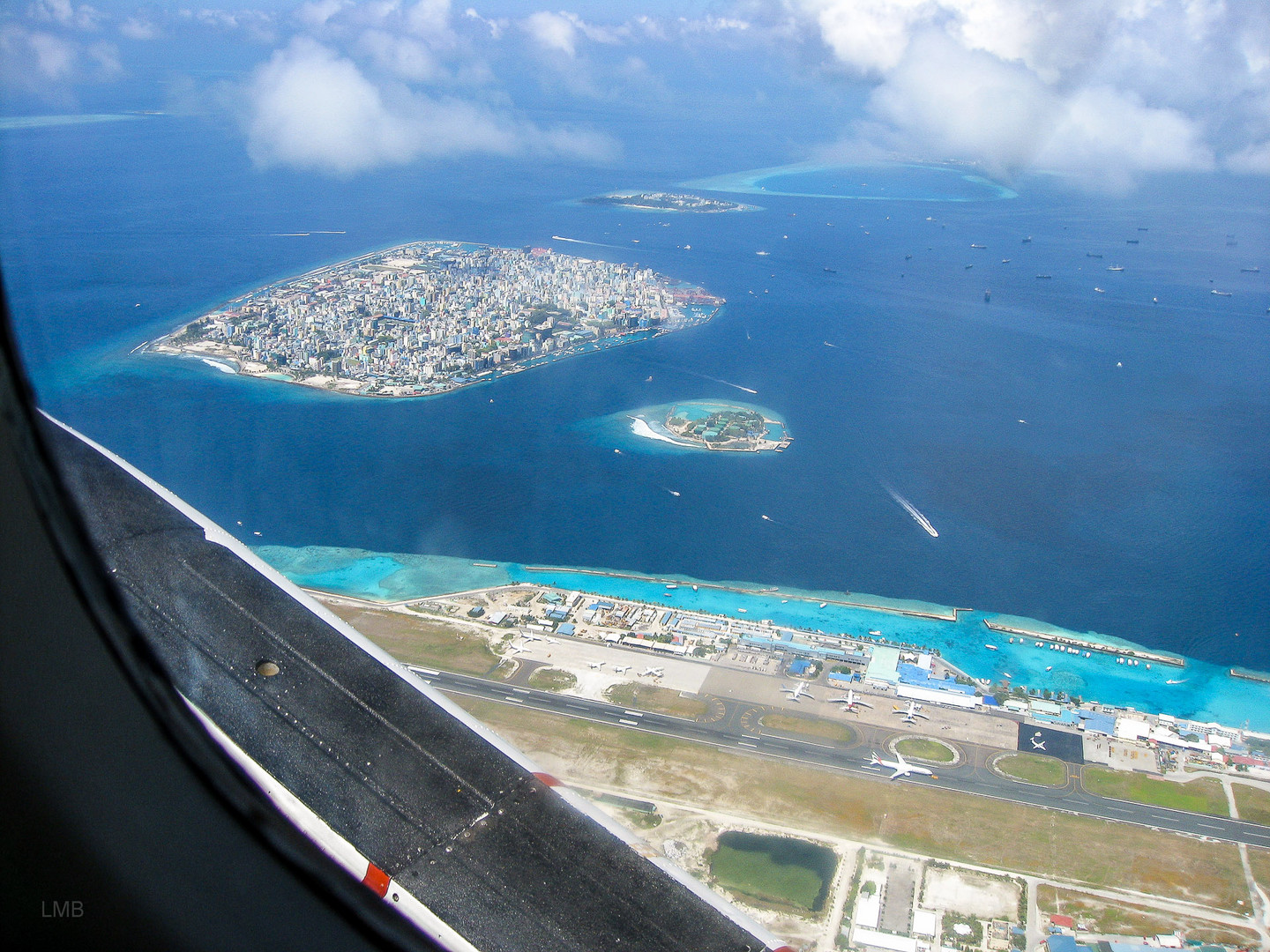 Insel Hulhulé und Malé