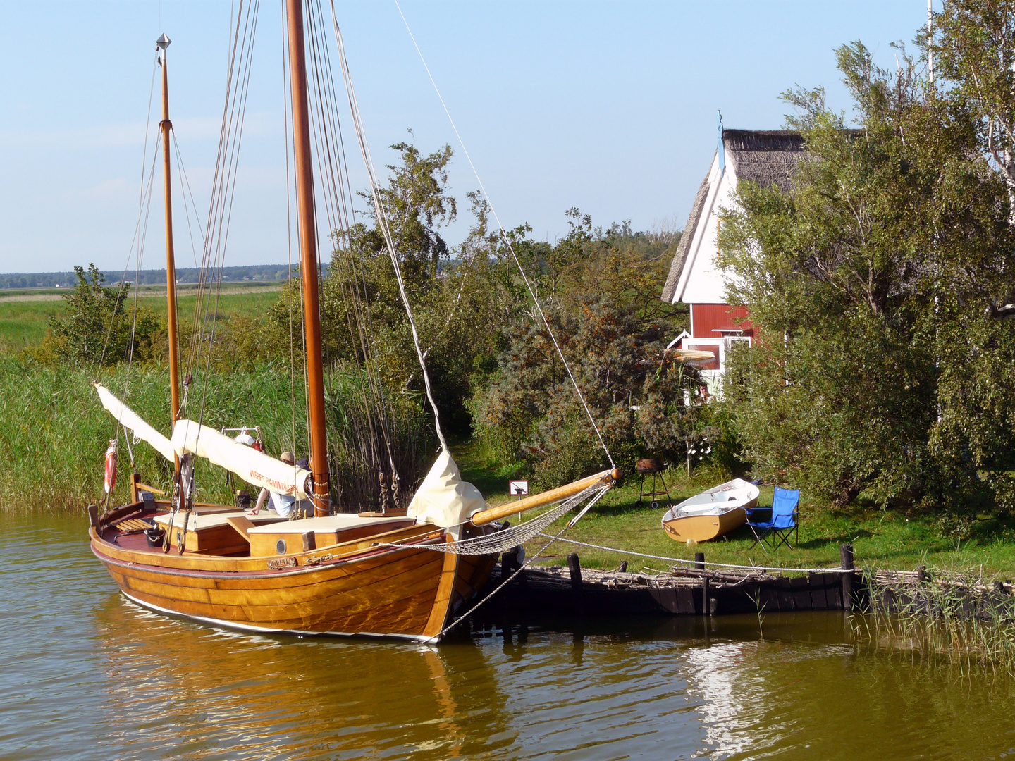 Insel im Barther Bodden