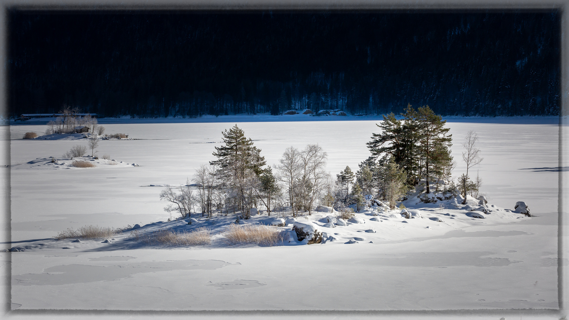 Insel im Eibsee