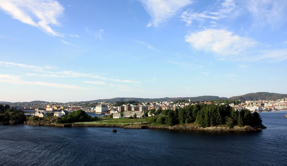 Insel im Fjord