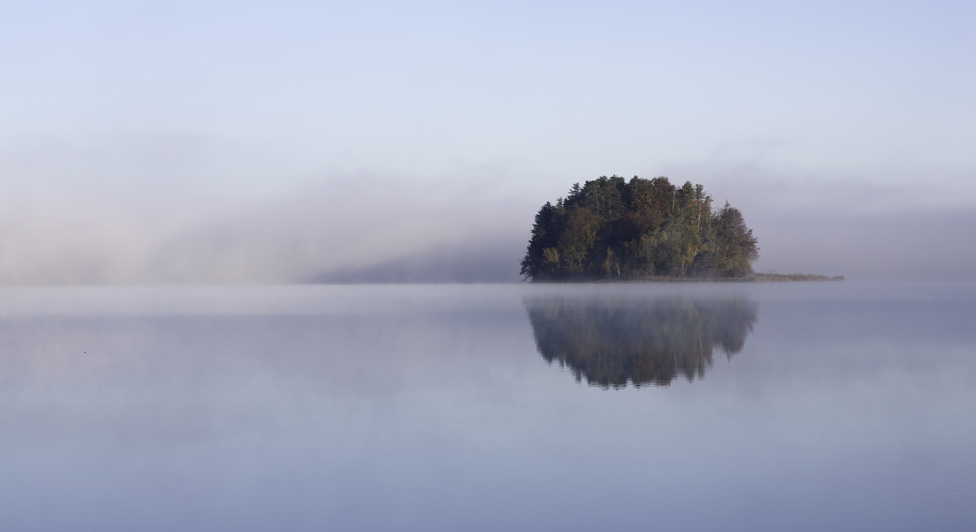 [ … Insel im Großen Ostersee ]