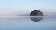 [ … Insel im Großen Ostersee ]