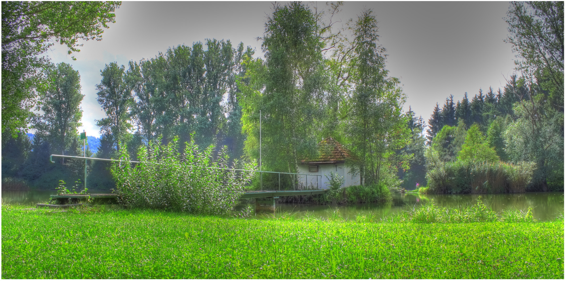 Insel im grünen