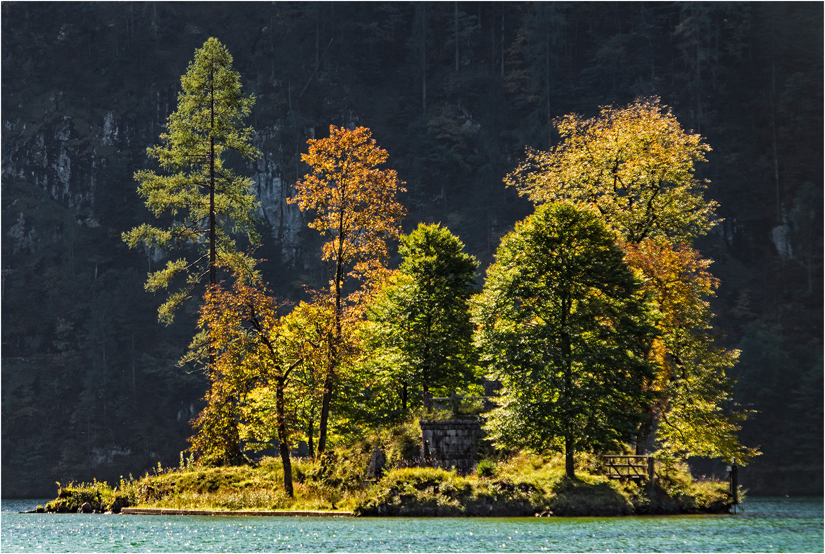 Insel im Königsee