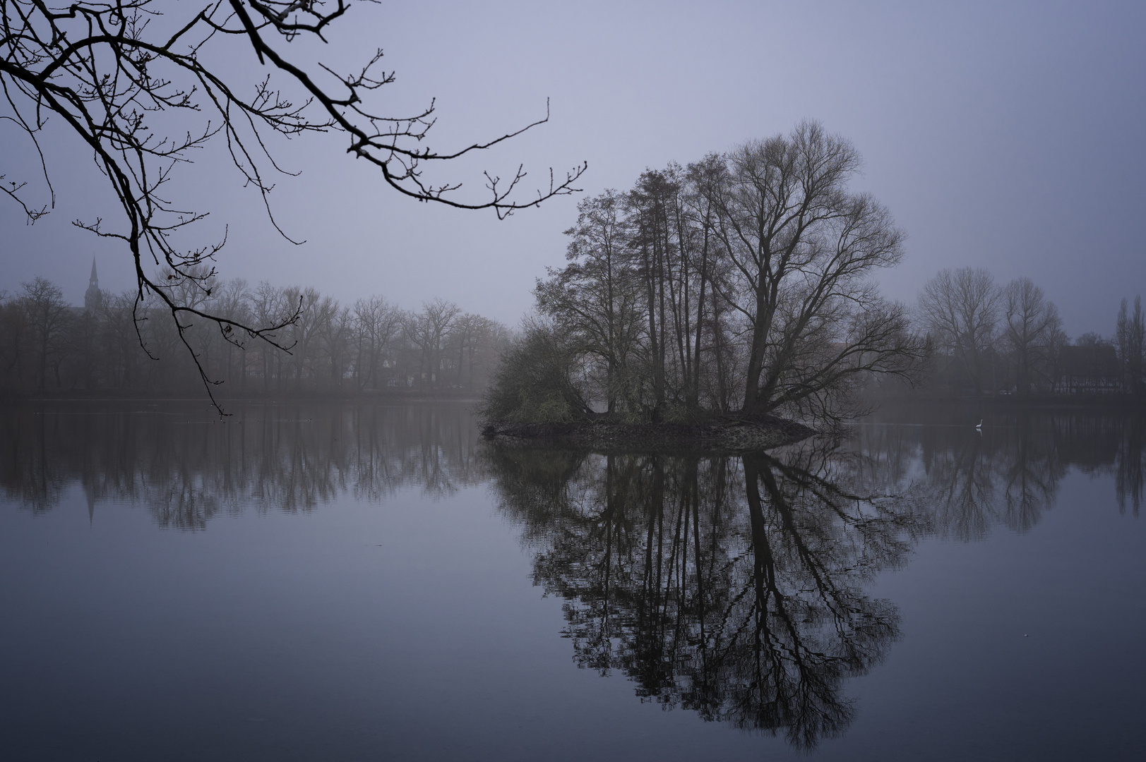 Insel im Kreuzteich