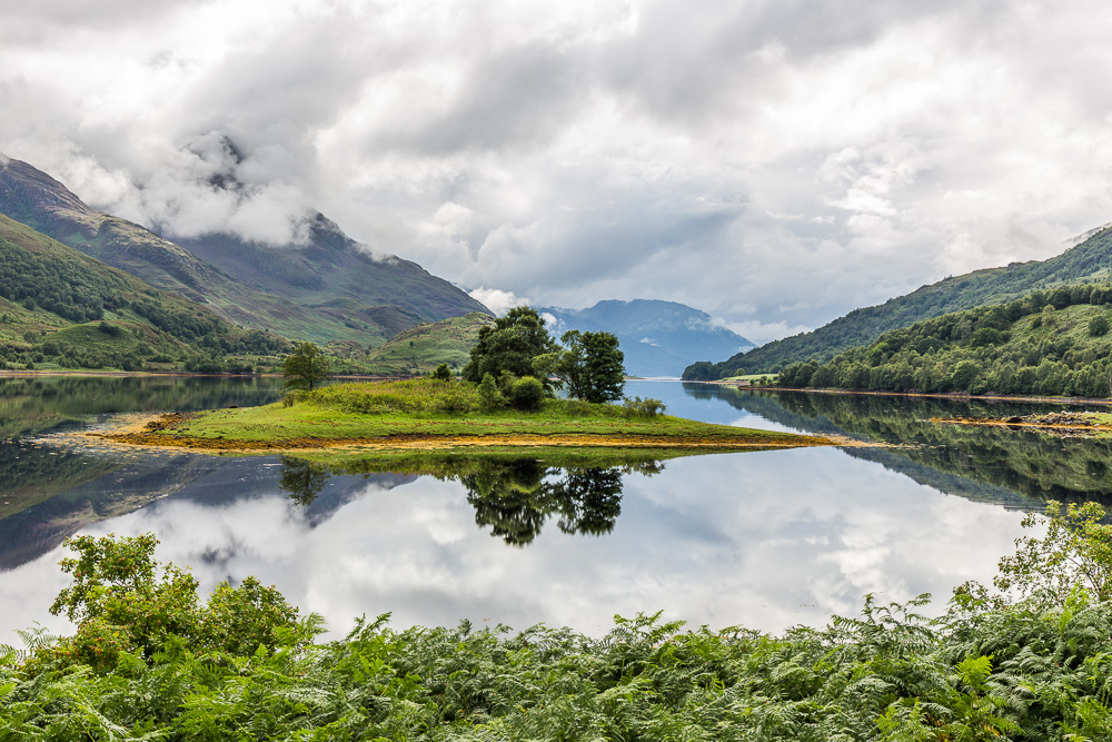 Insel im Loch Leven