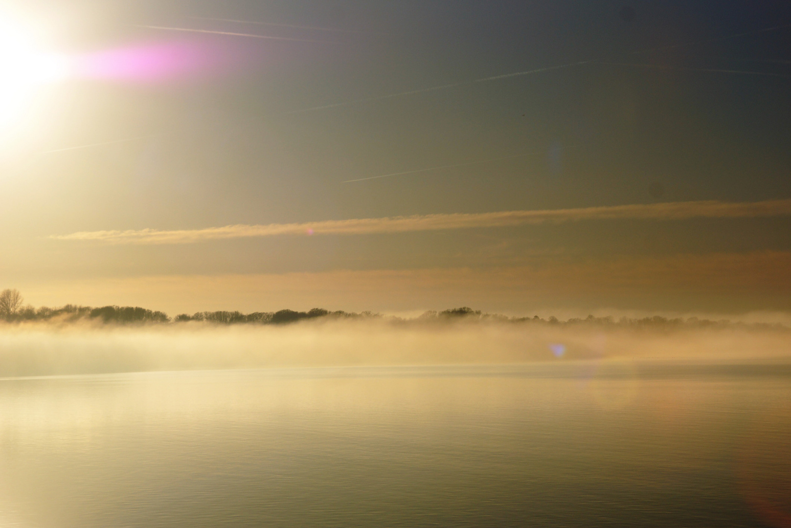 Insel im Nebel