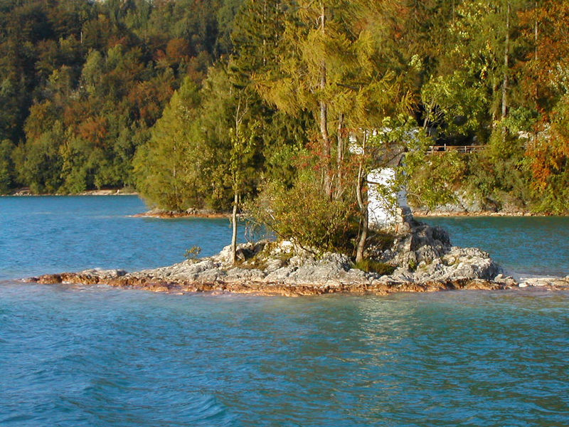 Insel im Wolfgangsee