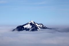 Insel in den Wolken