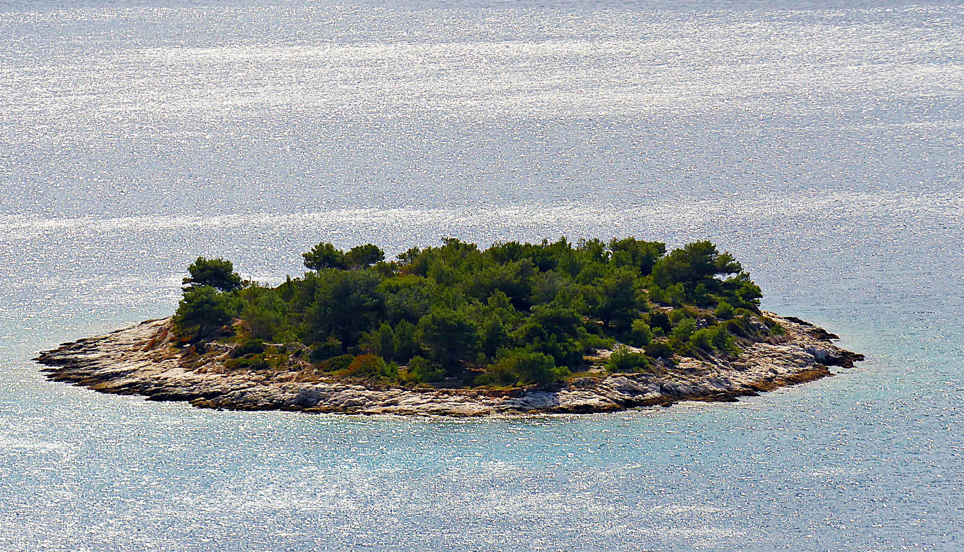 Insel in der Adria