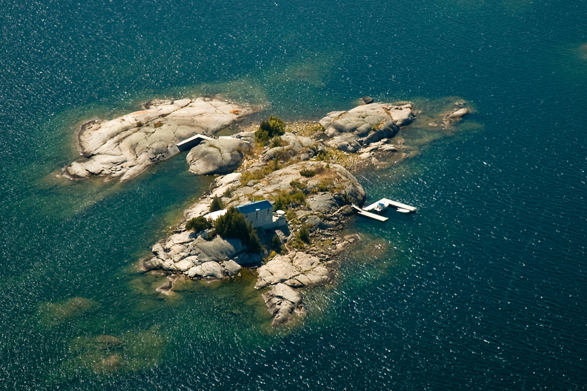 Insel in der Georgian Bay - Lake Huron - Ontario - Kanada