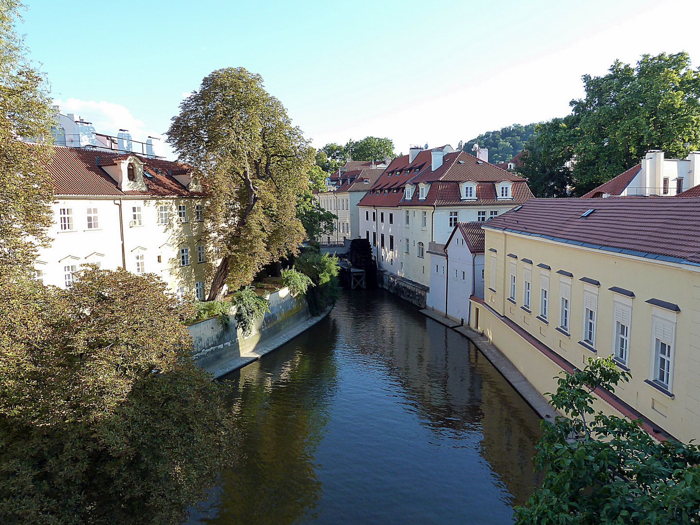 Insel Kampa auf Prags Kleinseite