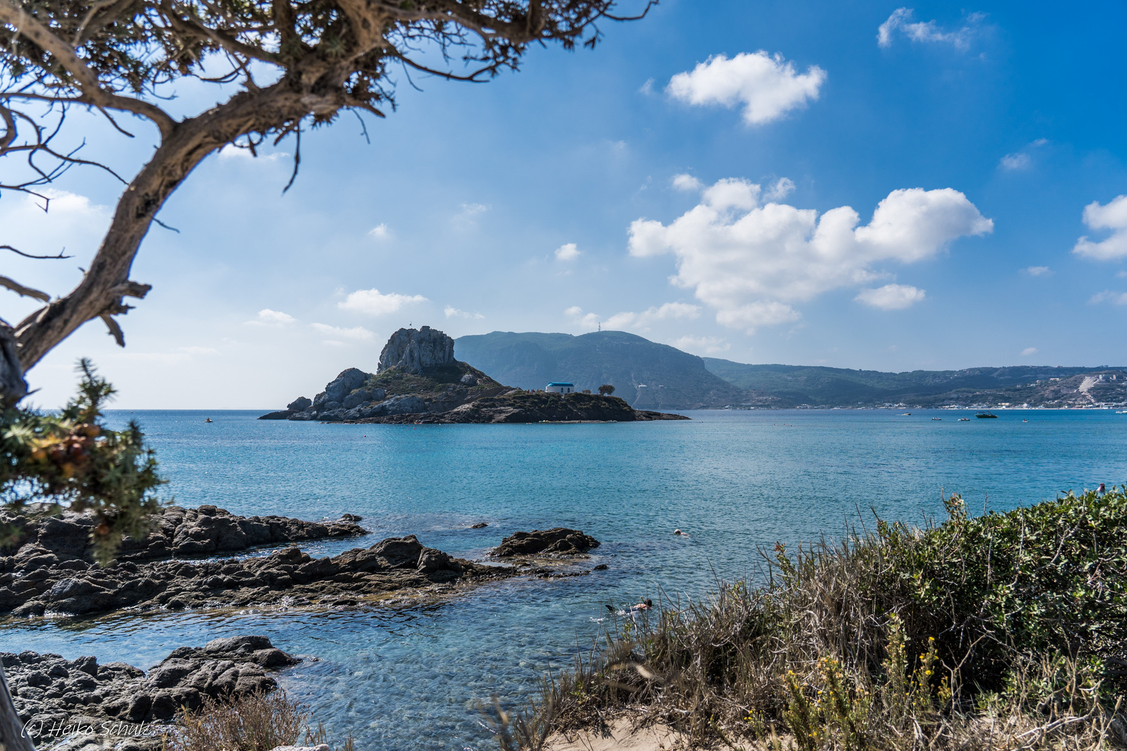 Insel Kastri mit Kapelle Nikolaus