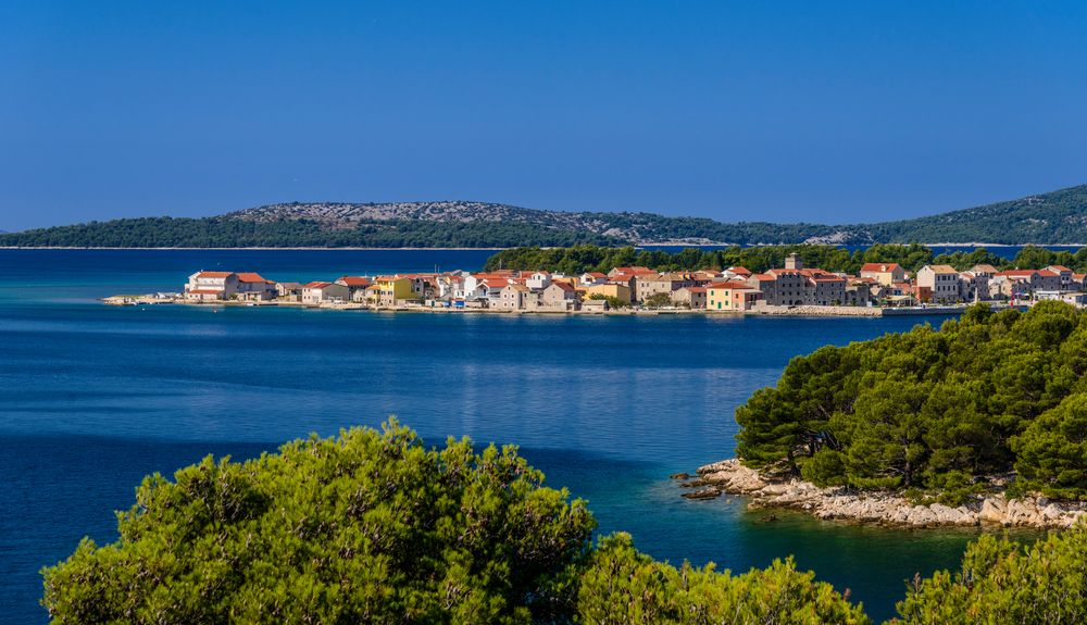 Insel Krapanj, Dalmatien, Kroatien