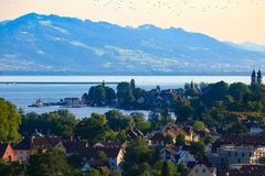 Insel Lindau am Abend