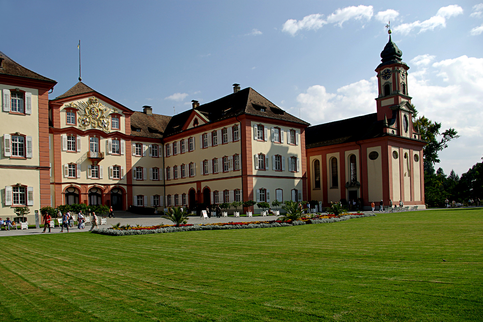 ....Insel Mainau - das Schloss 