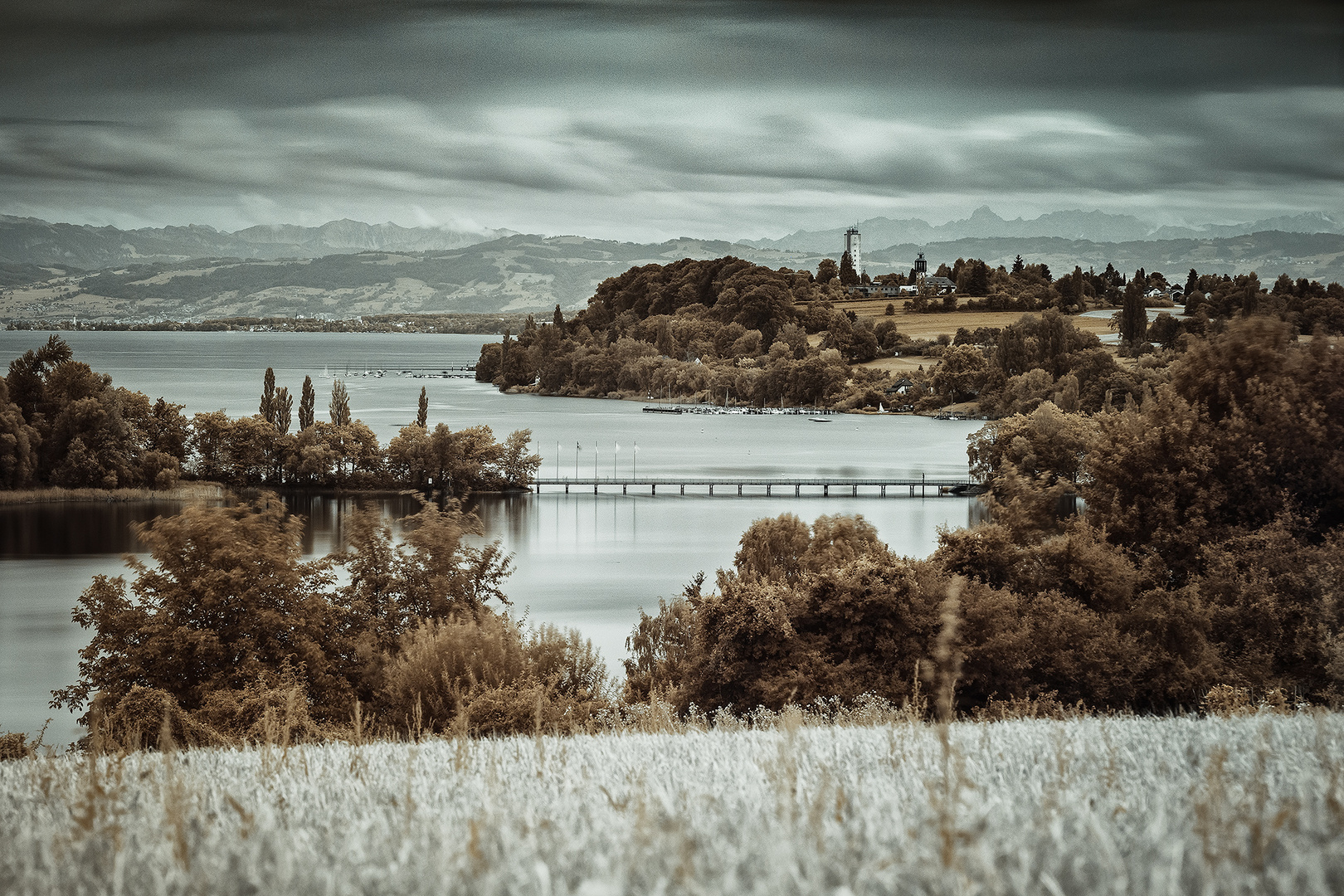 Insel Mainau Infrarot