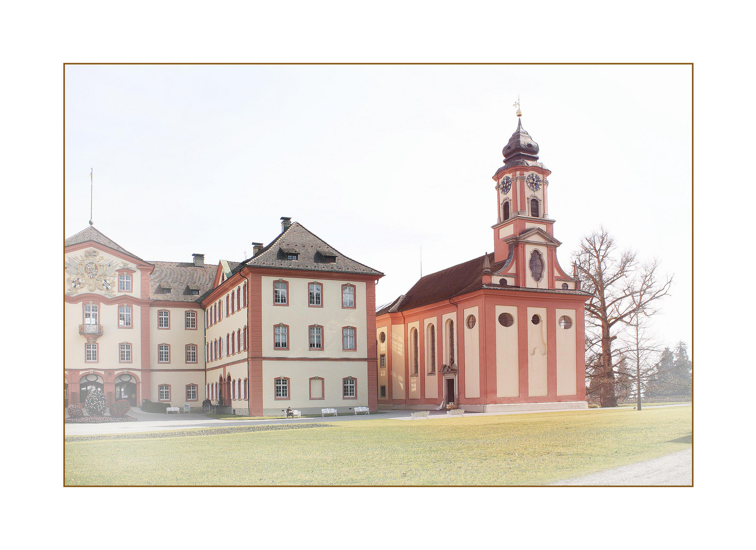 Insel Mainau - Schliß und Kirche