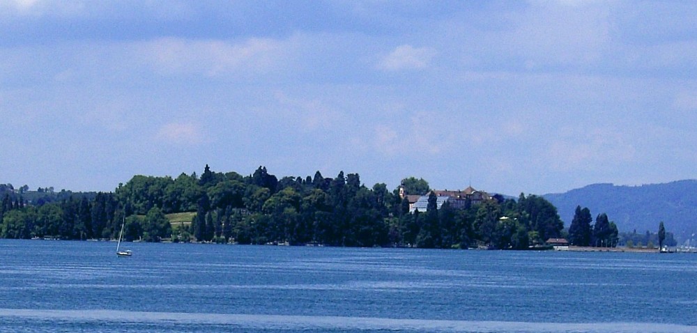 Insel Meinau von der Seeseite