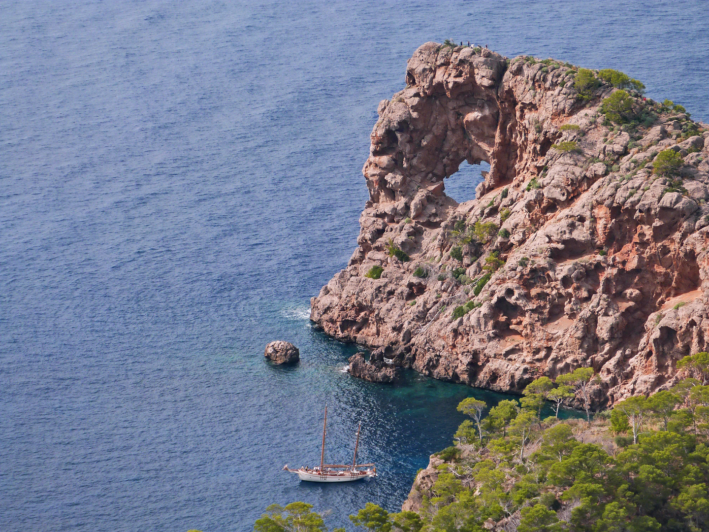 Insel mit Durchblick