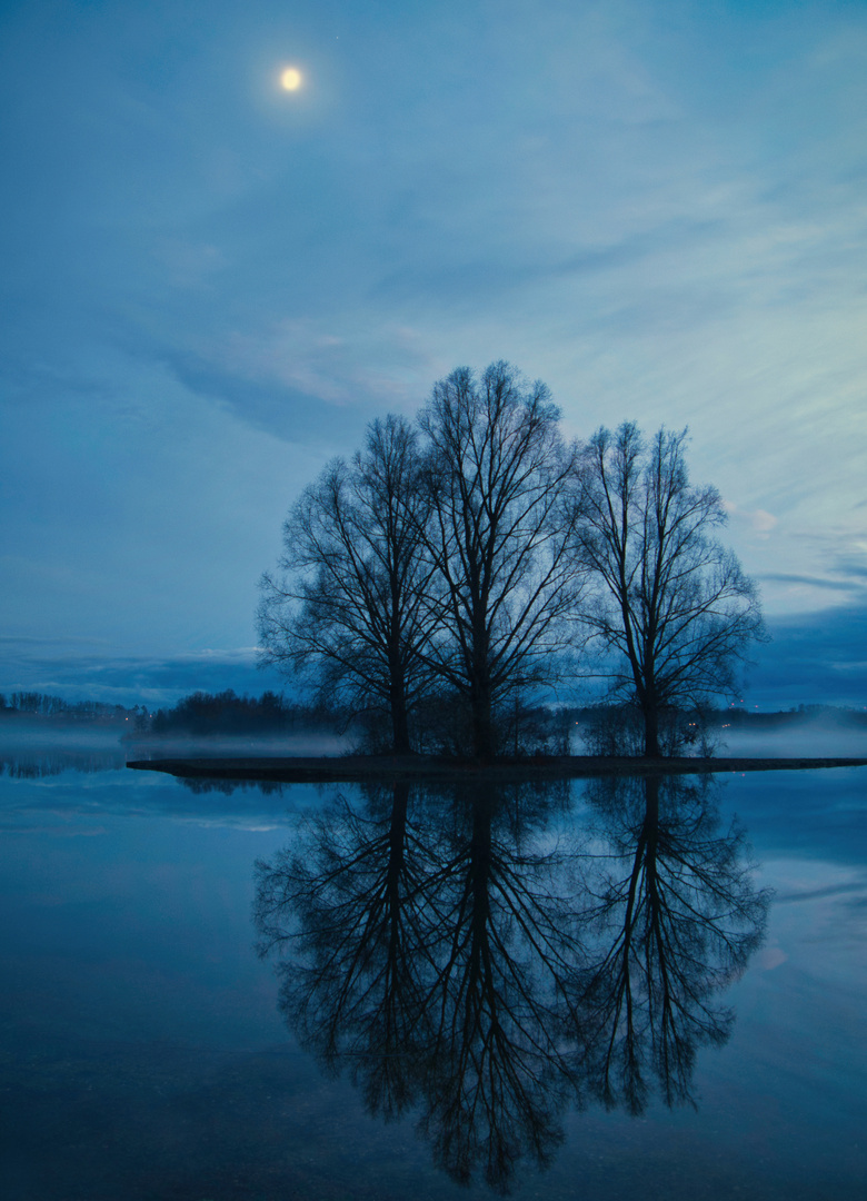 Insel mit Mond