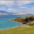 Insel Pag mit Blick auf die Pager Bucht, Kroatien Camper-Reise Mai 2019