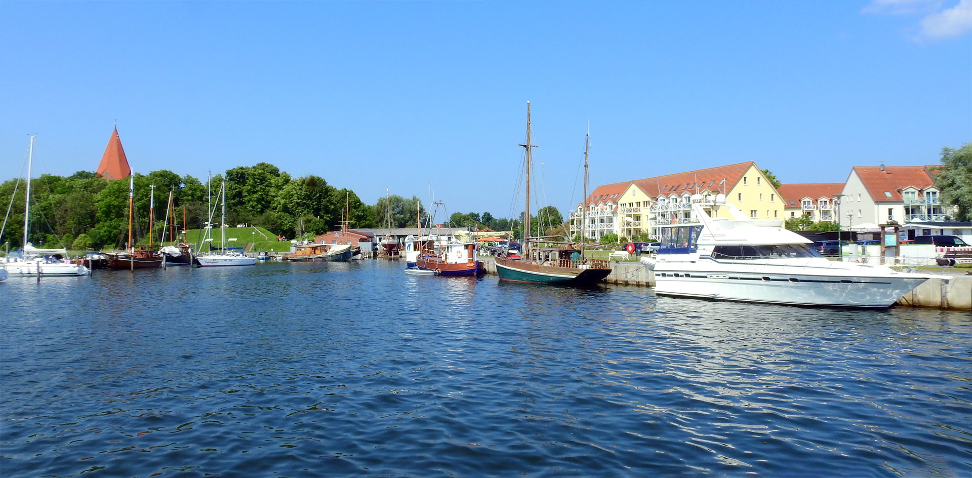 Insel Poel - Hafen von Kirchdorf