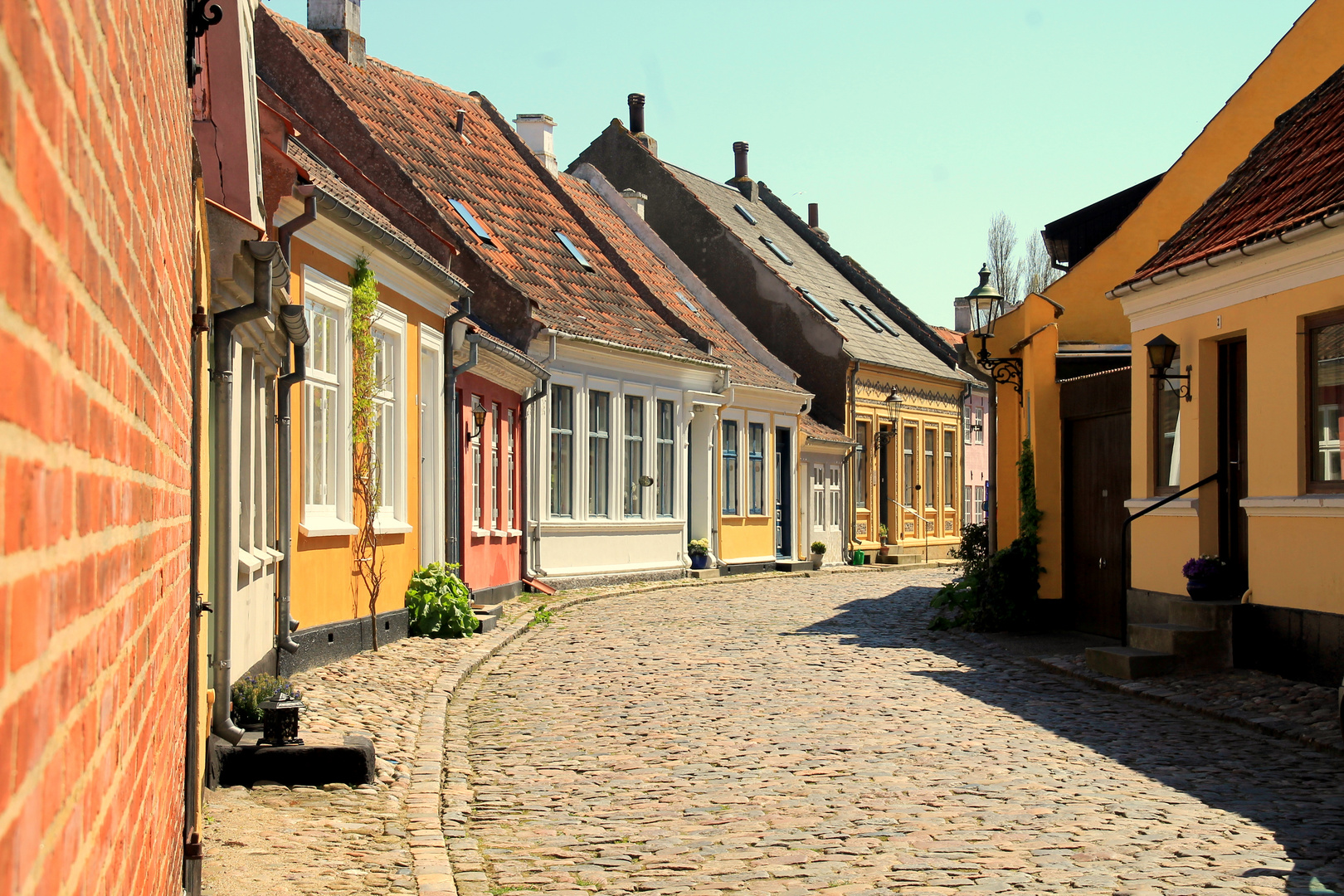 Insel Ærø  -Stadt Ærøskøbing-