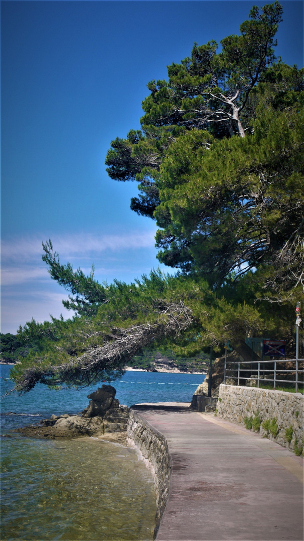 Insel Rab - Strandspaziergang im Urlaub 2016