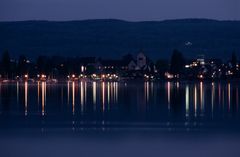 Insel Reichenau bei Nacht