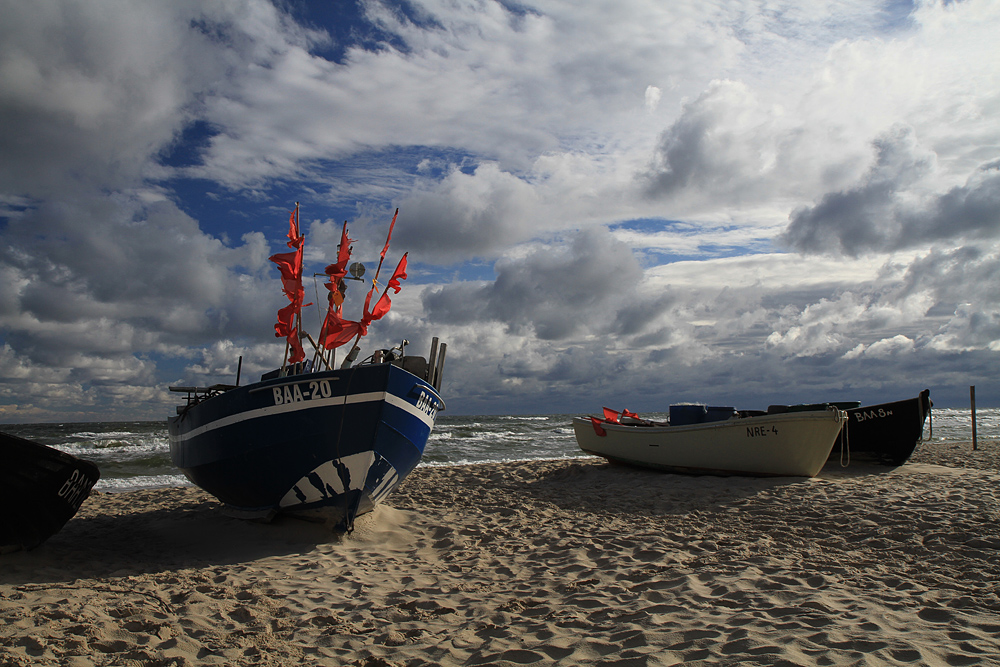 Insel Rügen - Fischereistrand Baabe