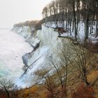 Insel Rügen Kreideküste im Winter