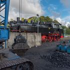 Insel Rügen Putbus Betriebshof der Bäderbahn