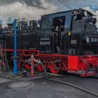 Insel Rügen Putbus Betriebshof der Bäderbahn