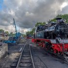 Insel Rügen Putbus Betriebswerk der Bäderbahn