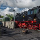 Insel Rügen Putbus Betriebswerk der Bäderbahn