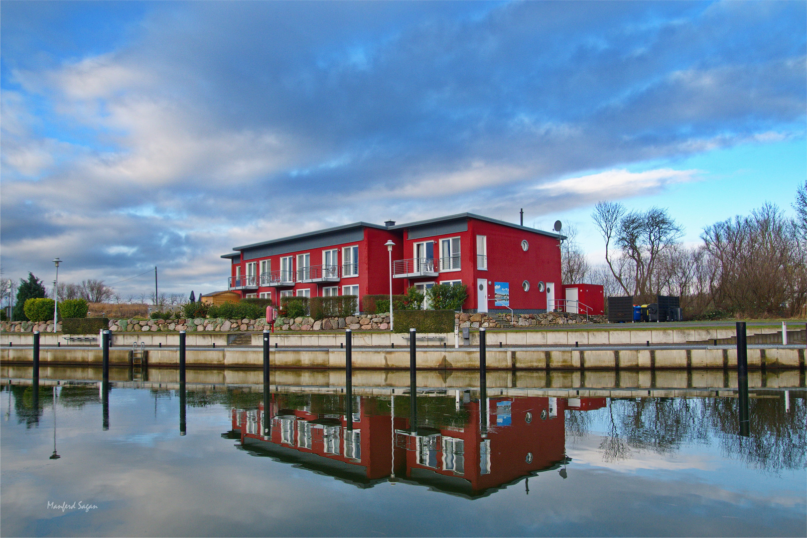 Insel Rügen - Ruhe im kleinen Hafen von Puddemin