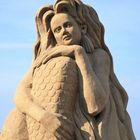 Insel Rügen - Sandskulptur in Binz